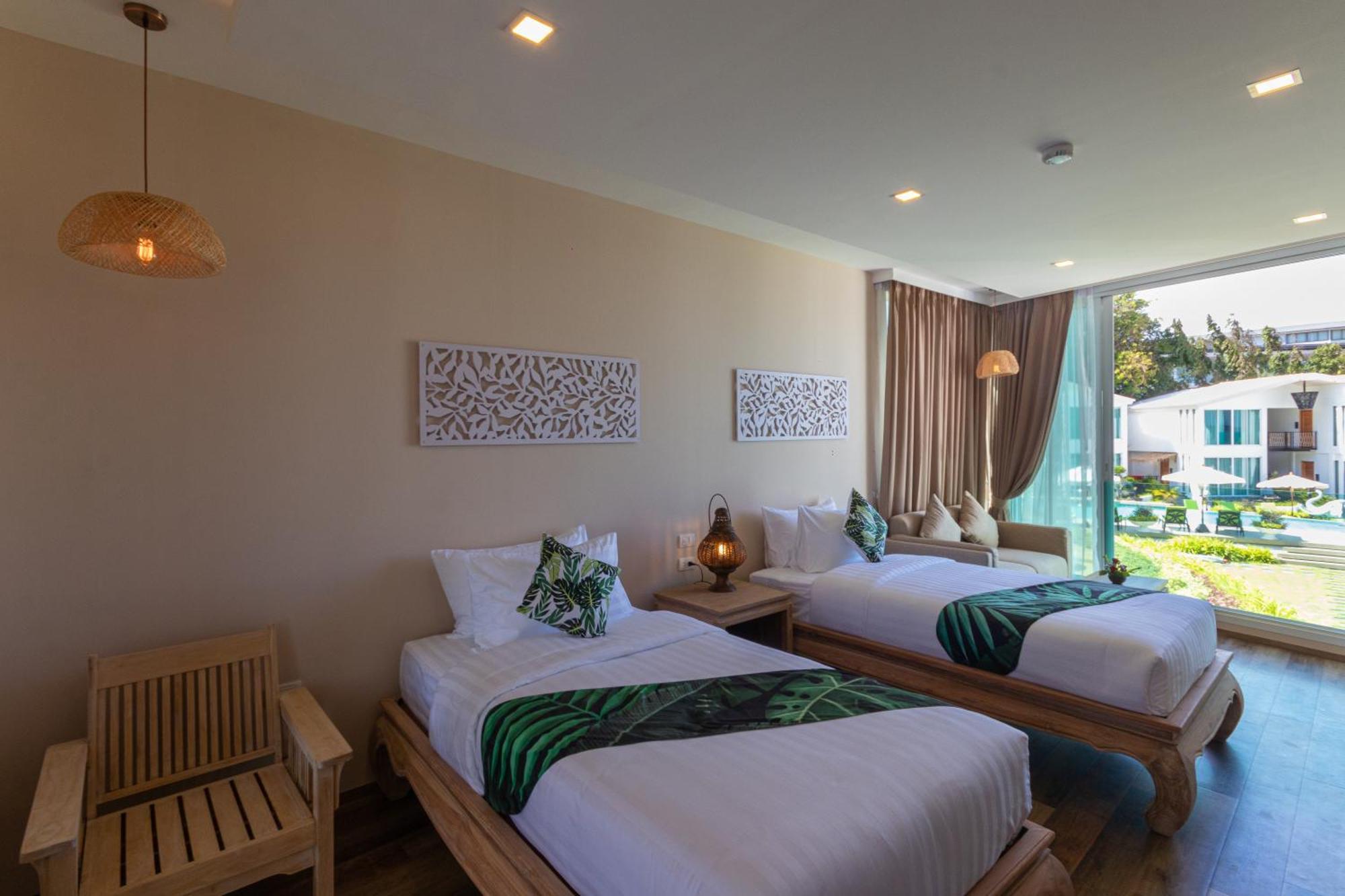 Vannee Golden Sands Beachfront Resort Hat Rin Buitenkant foto