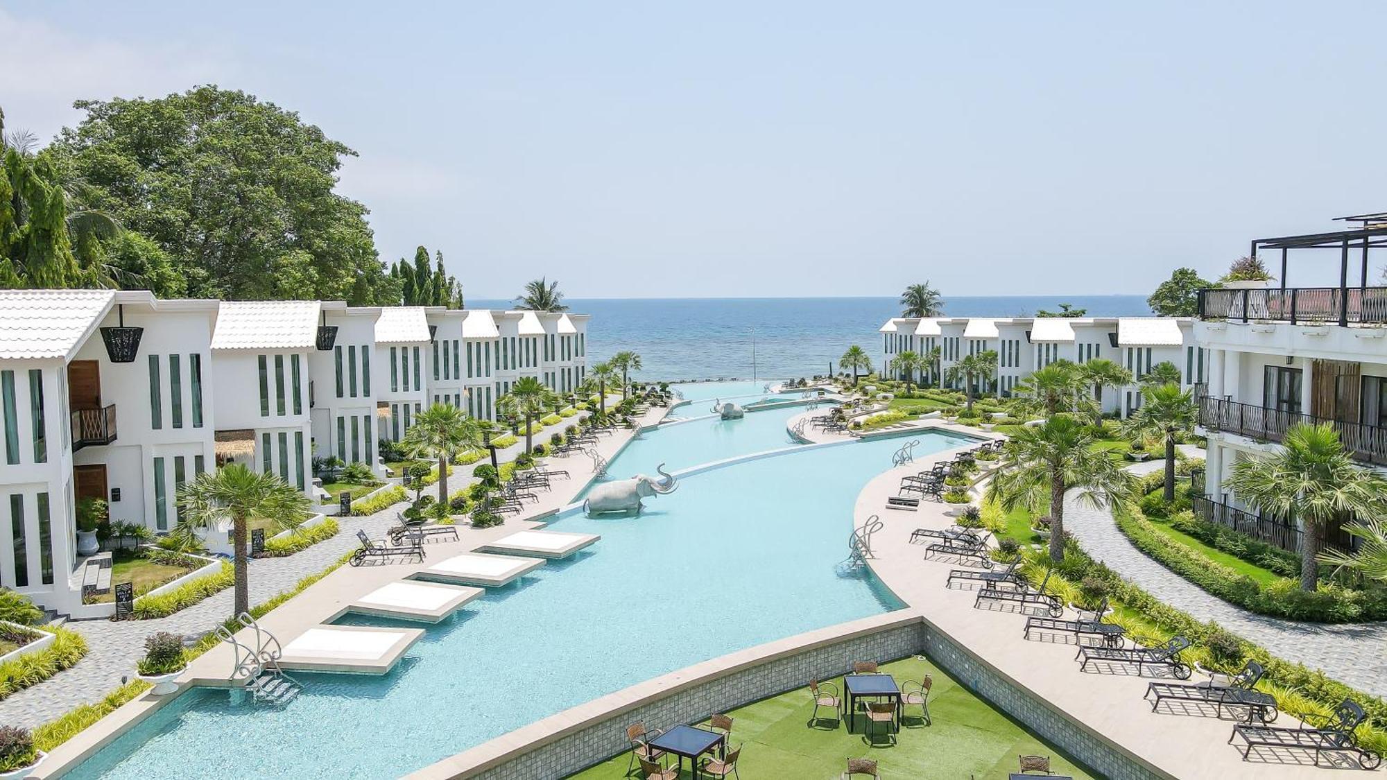 Vannee Golden Sands Beachfront Resort Hat Rin Buitenkant foto